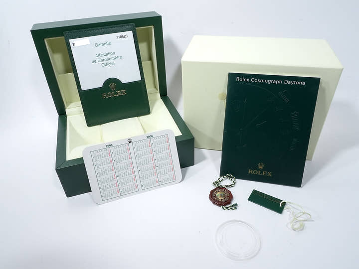 Rolex Daytona Ref. 116520 Stainless Steel White Dial Excellent Condition ewyqvgxj