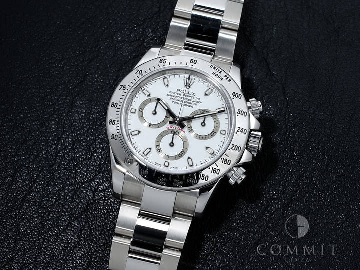 Rolex Daytona Ref. 116520 Stainless Steel White Dial Excellent Condition ewyqvgxj