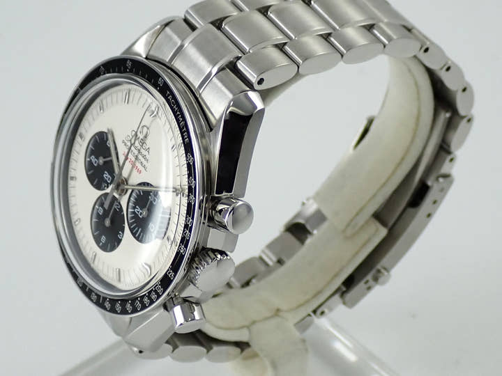 オメガ スピードマスター プロフェッショナル アポロ11号 35周年記念 Ref.3569.31.00 シルバー文字盤 美品 H7433W30