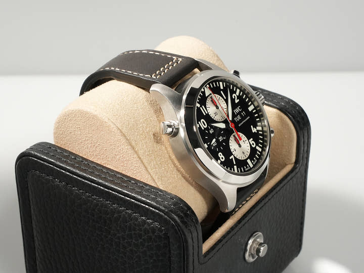 IWC パイロットウォッチ クロノグラフ Ref.IW371813 ステンレススチール ブラック文字盤 未使用 6C483746