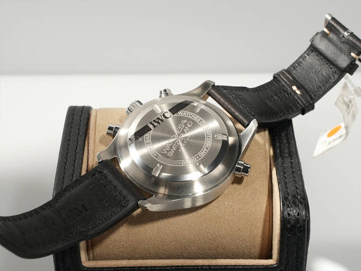 IWC パイロットウォッチ クロノグラフ Ref.IW371813 ステンレススチール ブラック文字盤 未使用 6C483746