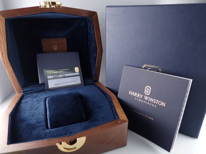 Harry Winston Ocean Ref.OCEABD42ZZ001 Black/Grey Dial Used ocean-8