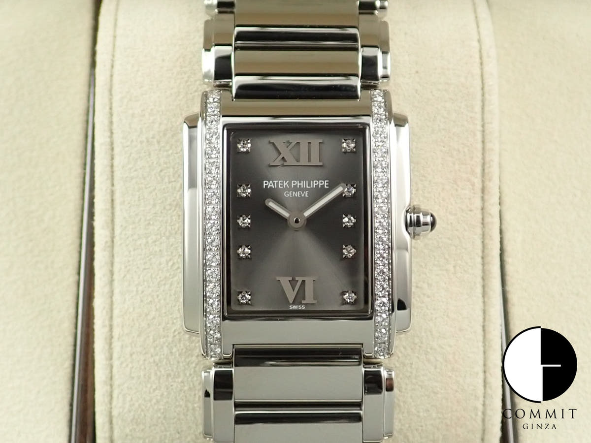 パテックフィリップ Twenty-4 Ref.4910/10A-010 ステンレススチール グレー文字盤