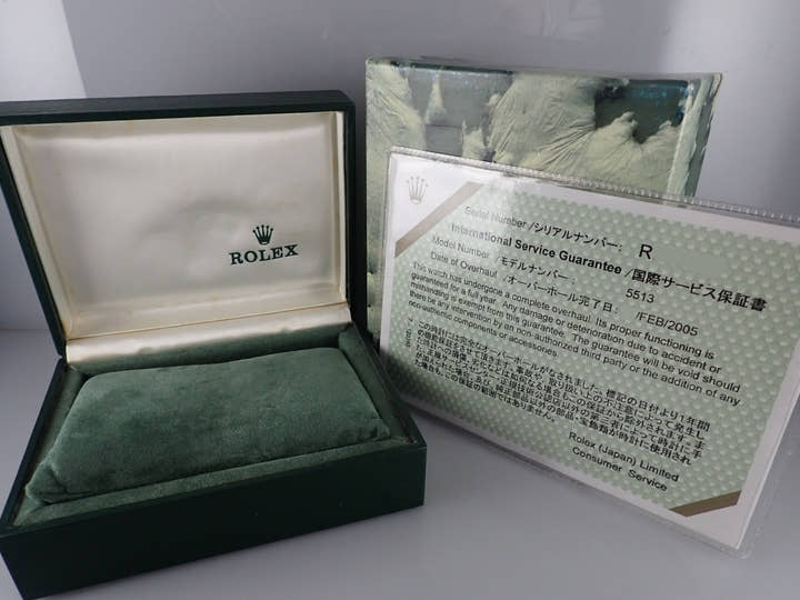 Rolex Submariner Ref.5513 Black Dial Used submariner-375