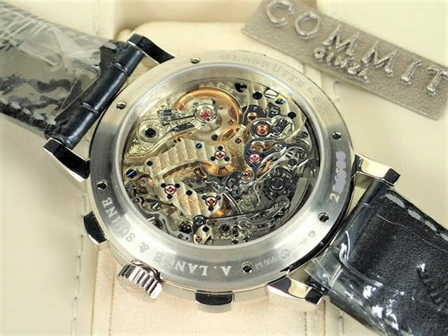 A.ランゲ&ゾーネ ダトグラフ Ref.405.035F ブラック文字盤 新品 datograph-2