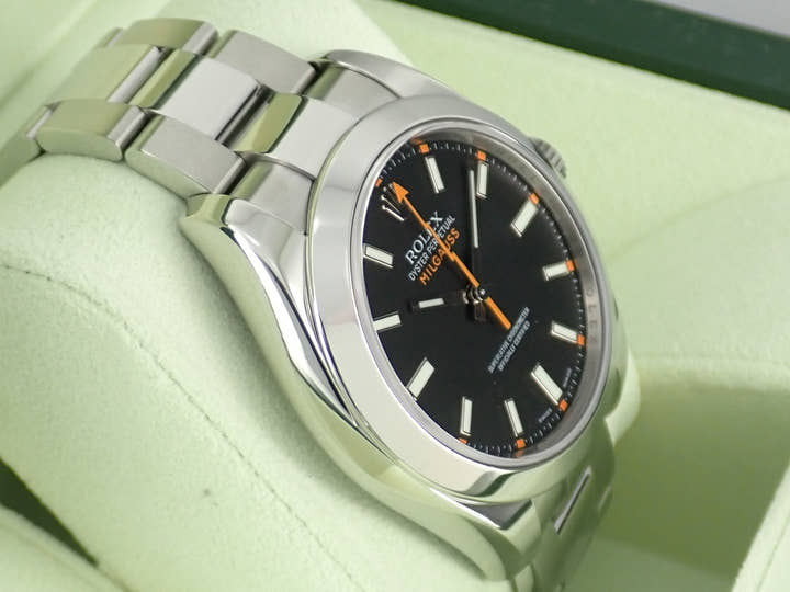 ロレックス ミルガウス Ref.116400 ブラック文字盤 中古 milgauss-27