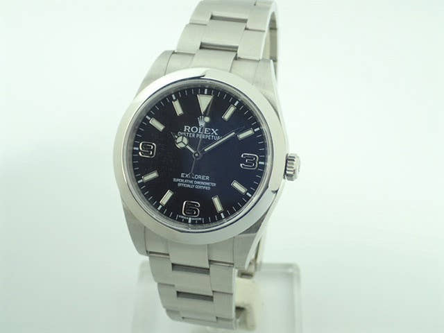 ロレックス エクスプローラー Ref.214270 ブラック文字盤 中古 explorer-142