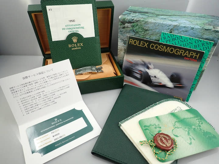 ロレックス デイトナ エルプリメロ Ref.16520 ステンレススチール ホワイト文字盤