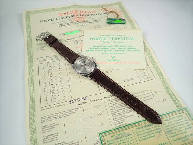 Rolex Oyster Perpetual Ref.1018 Silver Dial Used oyster-perpetual-34