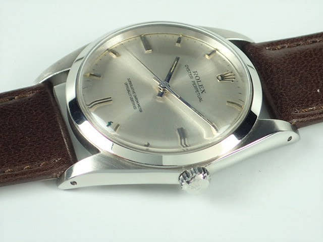 Rolex Oyster Perpetual Ref.1018 Silver Dial Used oyster-perpetual-34