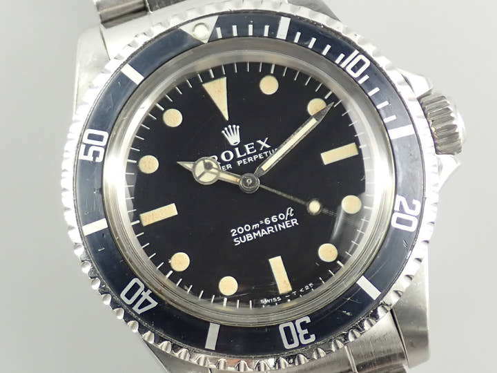 ロレックス サブマリーナー Ref.5513 ステンレススチール ブラック文字盤