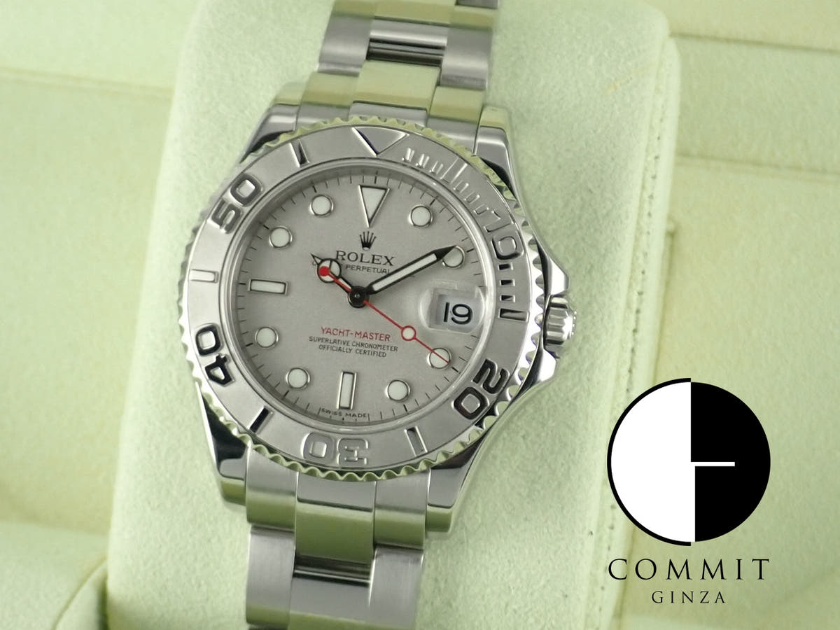 ロレックス ヨットマスター Ref.168622 シルバー文字盤 中古 yacht-master-125