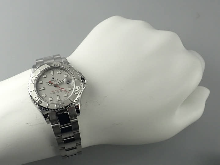 ロレックス ヨットマスター Ref.168622 シルバー文字盤 中古 yacht-master-125
