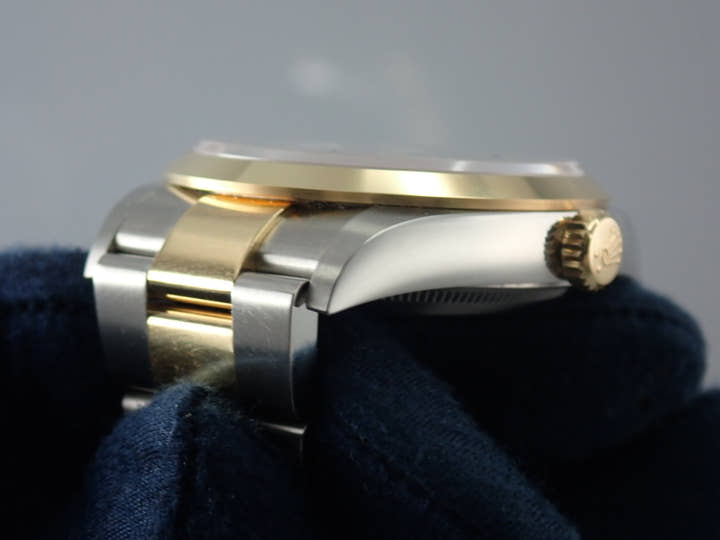 ロレックス エクスプローラー36 Ref.124273 ステンレススチール/イエローゴールド ブラック文字盤