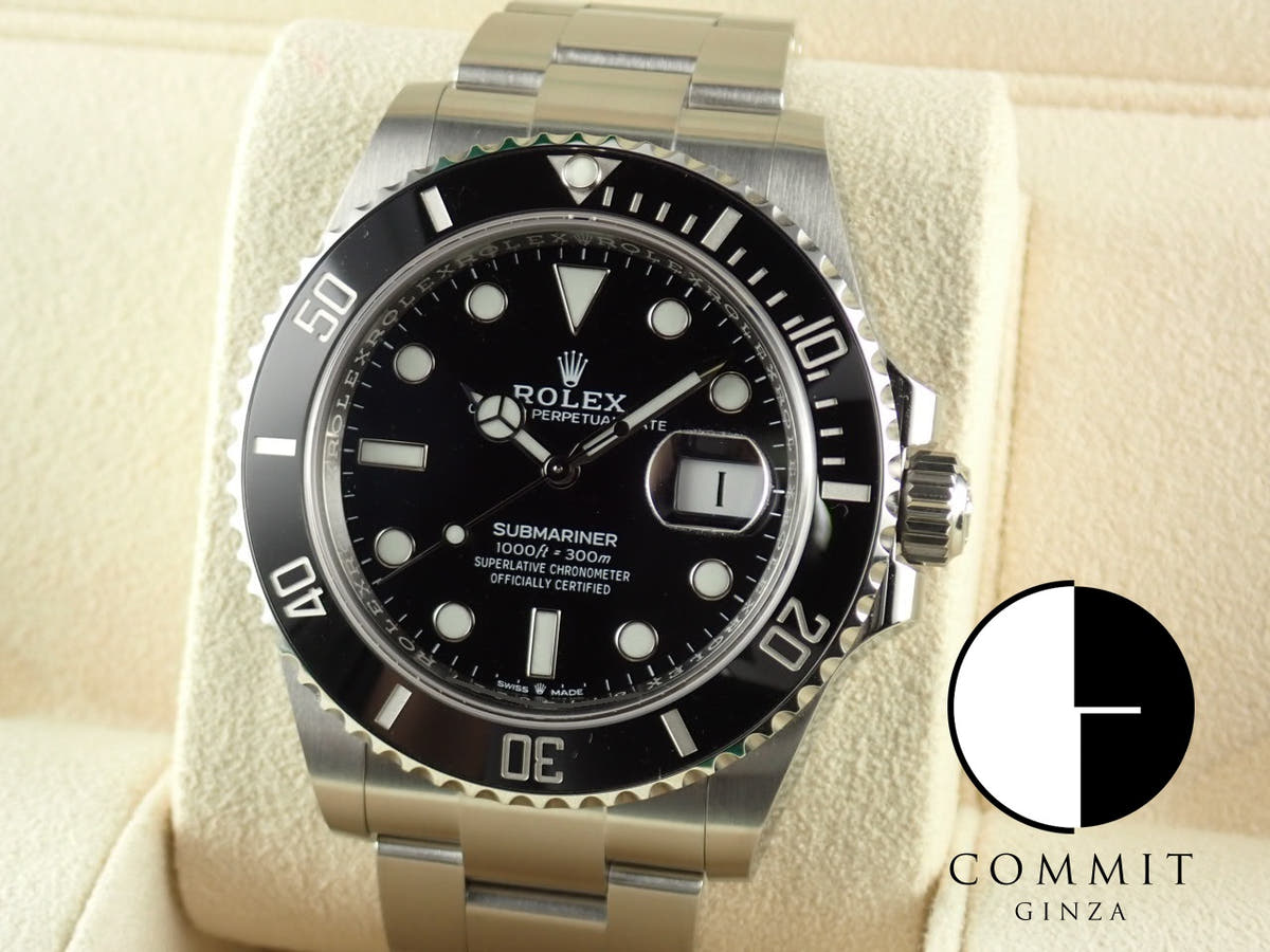 ロレックス サブマリーナー Ref.126610LN ブラック文字盤 未使用 submariner-435