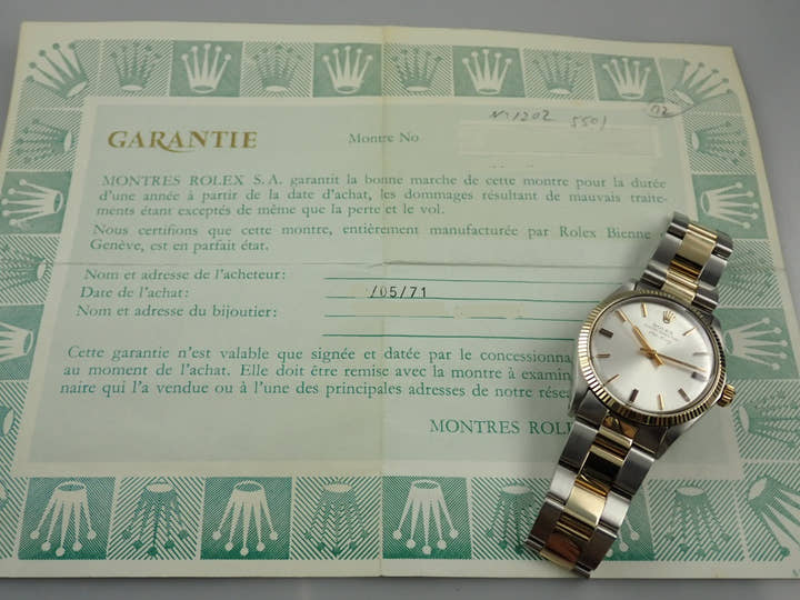 Rolex Air King <Warranty, Box, etc.>
