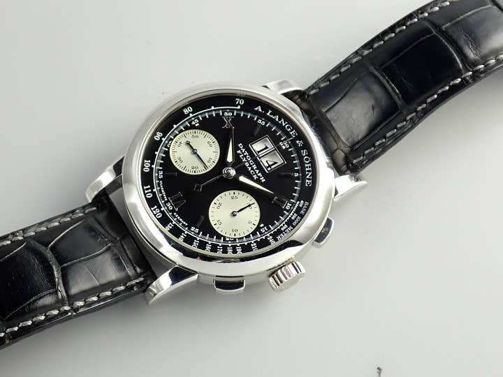 A.ランゲ&ゾーネ ダトグラフ Ref.403.035 ブラック文字盤 中古 datograph-9