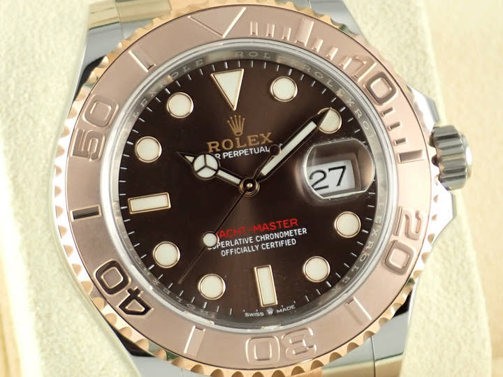 ロレックス ヨットマスター Ref.126621 ブラウン文字盤 未使用 yacht-master-134
