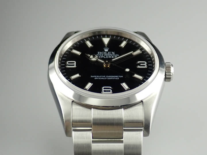 ロレックス エクスプローラーI Ref.114270 ステンレススチール ブラック文字盤