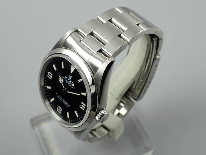 ロレックス エクスプローラーI Ref.14270 ステンレススチール ブラック文字盤