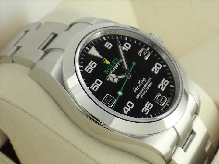 Rolex Air King Ref.116900 Black Dial Unused airking-20