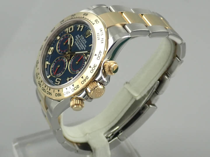Rolex Daytona Ref. 116503 Stainless Steel/Yellow Gold Blue Dial