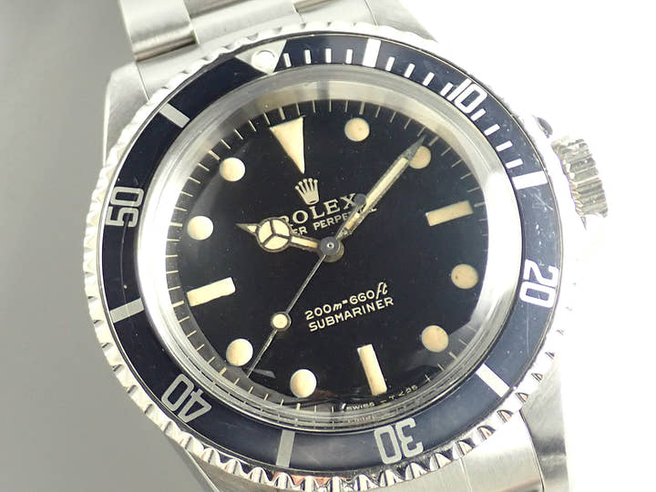 ロレックス サブマリーナー Ref.5513 ステンレススチール ブラック文字盤