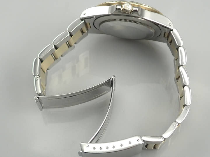 ロレックス GMTマスター Ref.16753 ステンレススチール/イエローゴールド ブラック文字盤 オイスターブレスレット