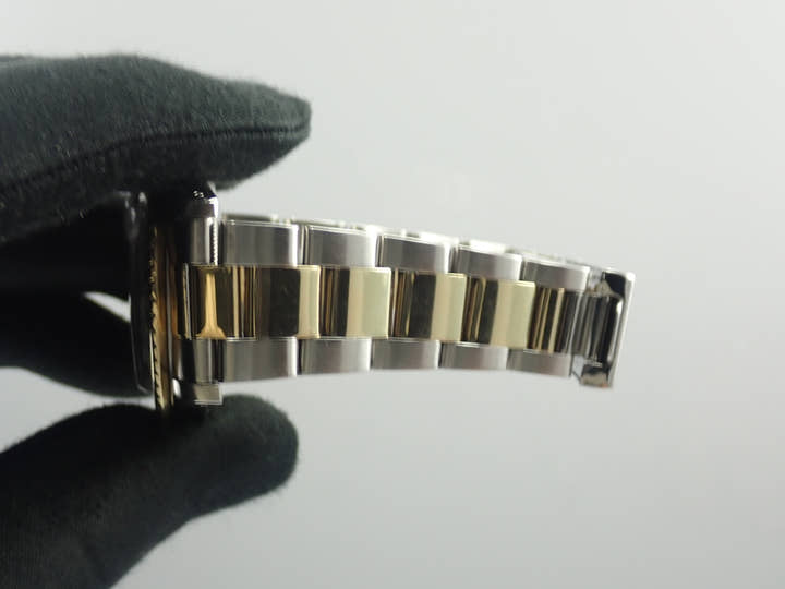 ロレックス GMTマスター Ref.16753 ステンレススチール/イエローゴールド ブラック文字盤 オイスターブレスレット