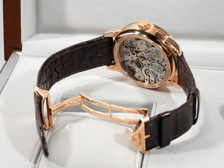 ジャガールクルト デュオメトロ クロノグラフ Ref.Q6012420 シルバー文字盤 中古 unh4hn5w