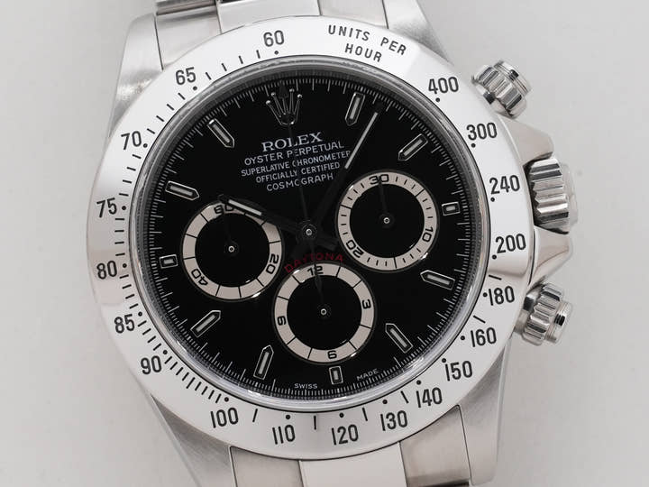 ロレックス デイトナ エルプリメロ Ref.16520 ステンレススチール ブラック文字盤