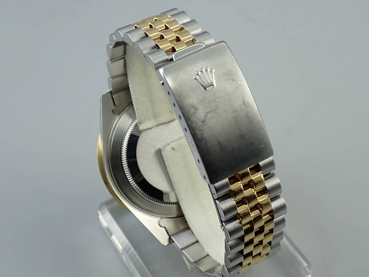 ロレックス GMTマスターII Ref.16713 ステンレススチール/イエローゴールド ブラック文字盤 ジュビリーブレスレット 中古 SM45PT31