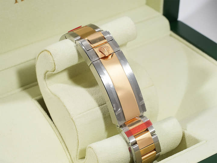 ロレックス サブマリーナー デイト Ref.116613GLB ステンレススチール/イエローゴールド ブルーx8Pダイヤ文字盤