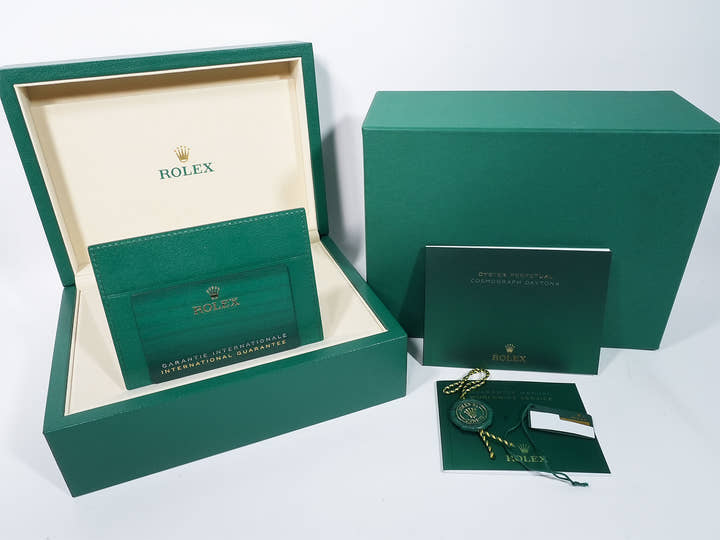 Rolex Daytona Ref. 126508 Yellow Gold Green Dial Unused aapkxvdi