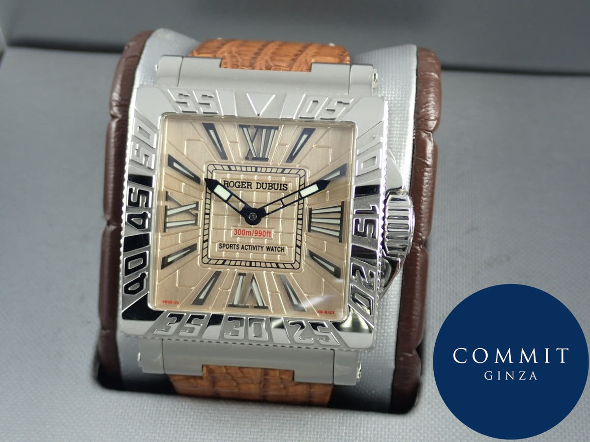 ロジェデュブイ アクアマーレ Ref.GA41149 シャンパン文字盤 中古 acquamare