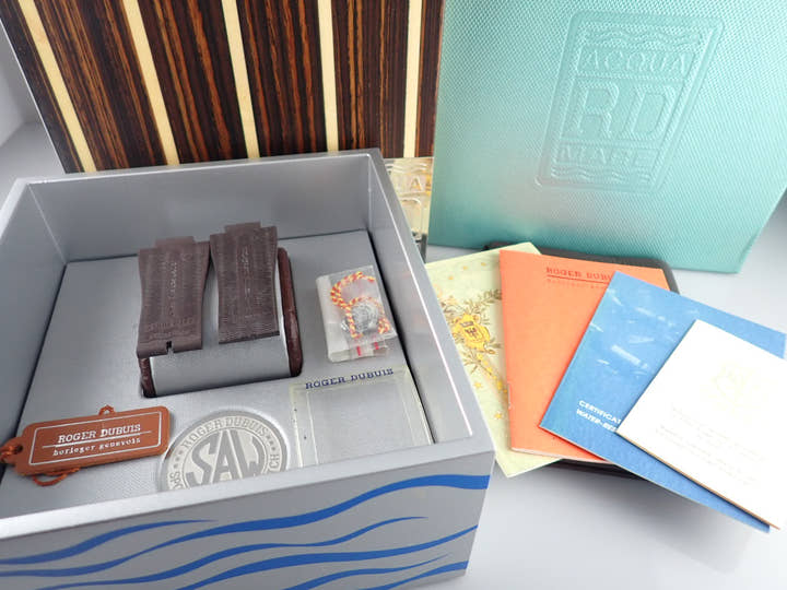 ロジェデュブイ アクアマーレ Ref.GA41149 シャンパン文字盤 中古 acquamare