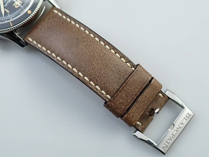 ブランパン エアコマンド Ref.AC01-1130-63A ブラック文字盤 中古 VF878763