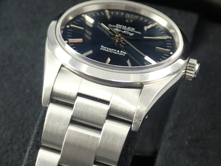 ロレックス エアキング Ref.14000 ステンレススチール ブルー文字盤