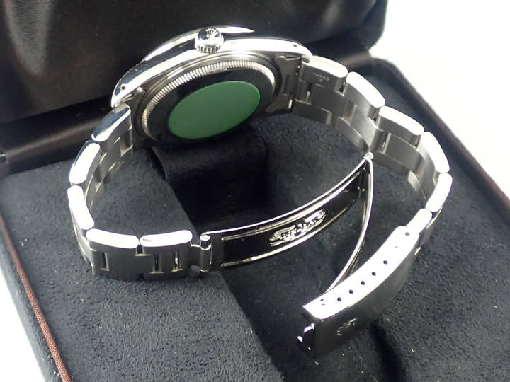 ロレックス エアキング Ref.14000 ステンレススチール ブルー文字盤