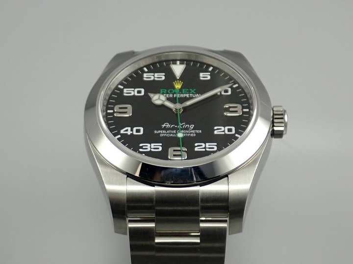 ロレックス エアキング Ref.116900 ステンレススチール ブラック文字盤