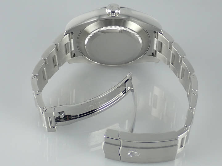 ロレックス エアキング Ref.116900 ブラック文字盤 未使用 airking-22