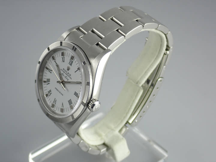 ロレックス エアキング Ref.14010M ホワイト文字盤 中古 airking-25