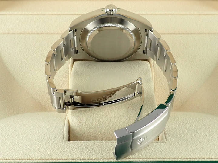 ロレックス エアキング Ref.116900 ブラック文字盤 未使用 airking-26