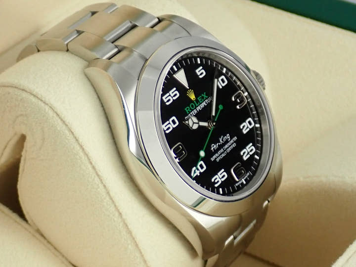 Rolex Air King Ref.116900 Black Dial Unused airking-27