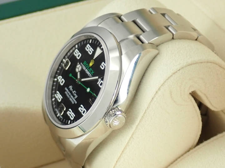 Rolex Air King Ref.116900 Black Dial Unused airking-27