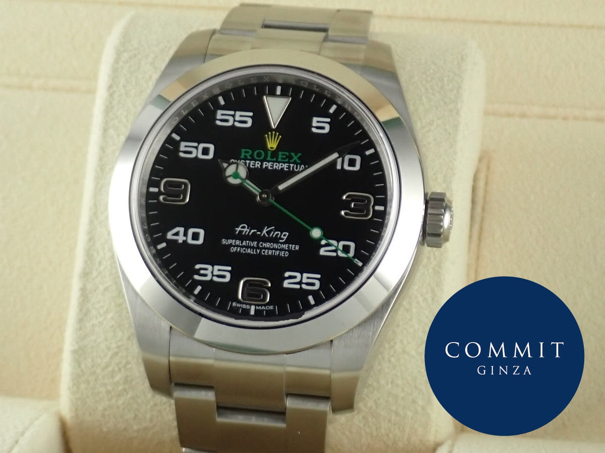 Rolex Air King Ref.116900 Black Dial Unused airking-27