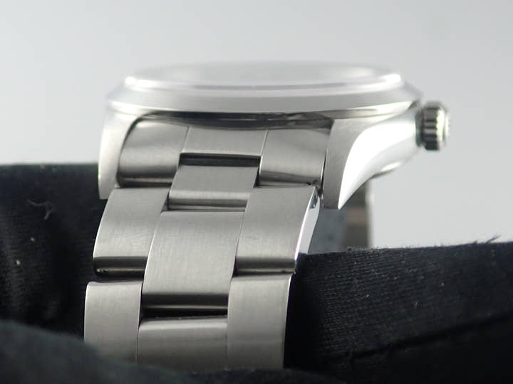 ロレックス エアキング Ref.14000 サーモンピンク文字盤 中古 airking-28