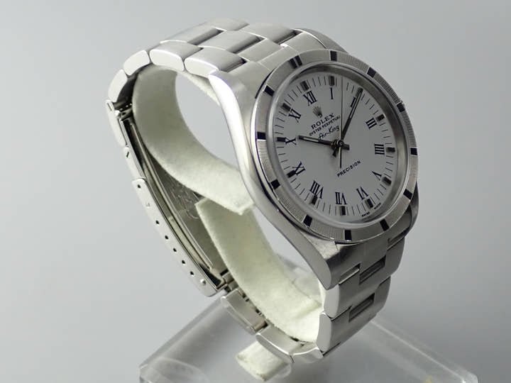 ロレックス エアキング Ref.14010M ホワイト文字盤 中古 airking-29