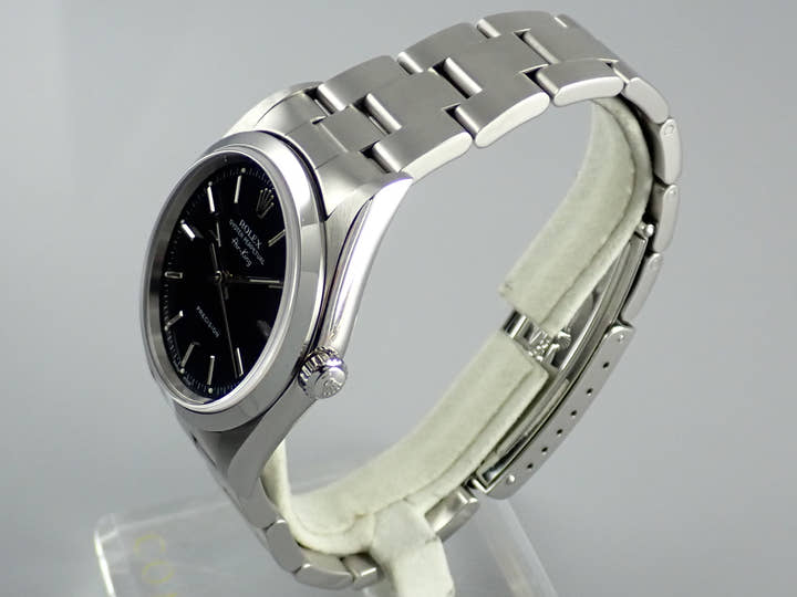 ロレックス エアキング Ref.14000 ブラック文字盤 中古 airking-31