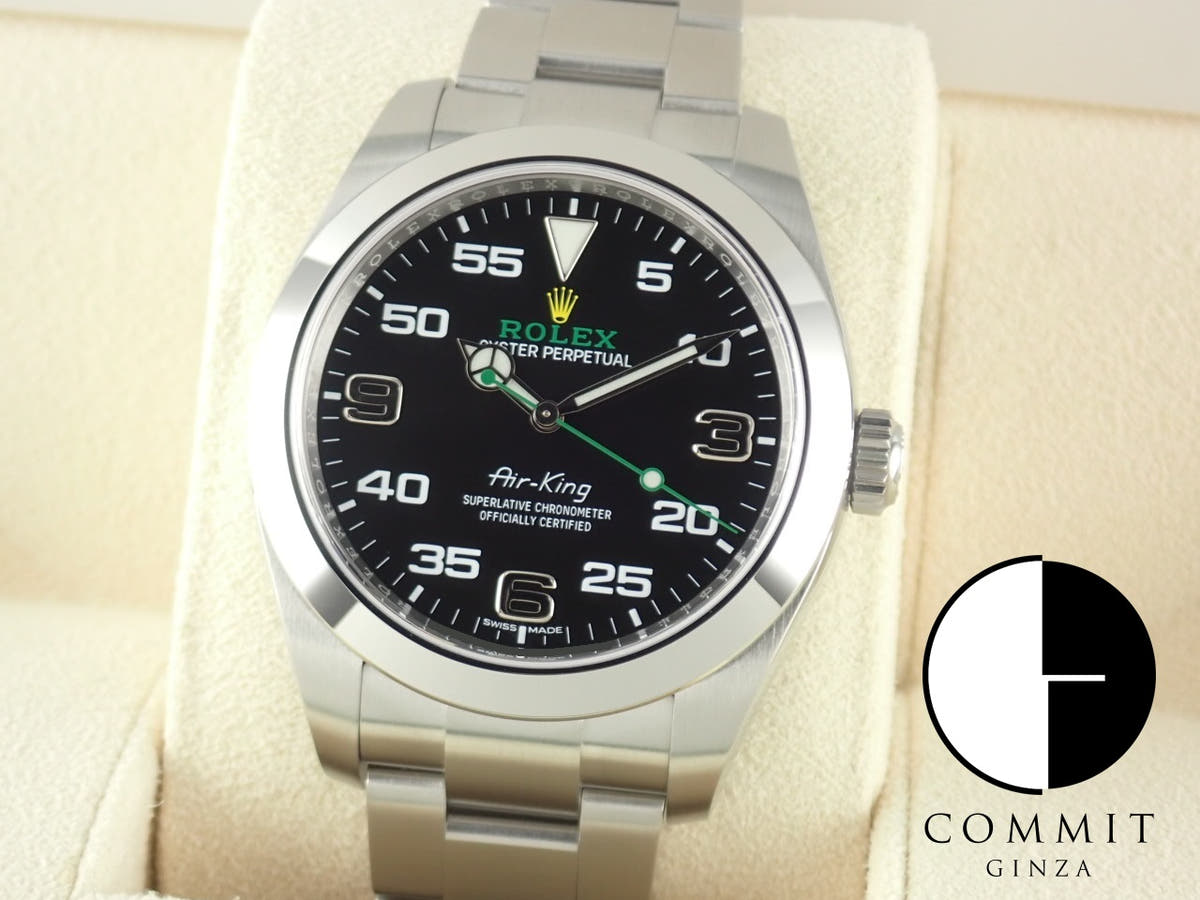 Rolex Air King Ref.116900 Black Dial Good Condition airking-34